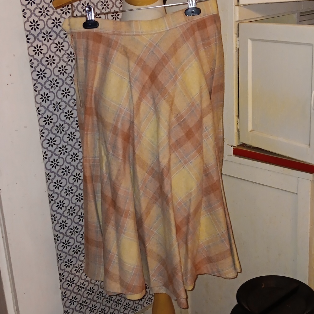 Vintage JCPENNY PLAID skirt